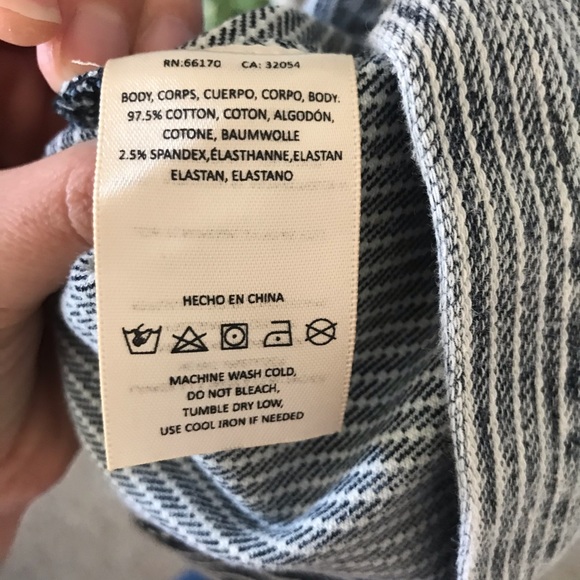 Holding Horses • Striped Denim Smock Dress - Picture 6 of 8